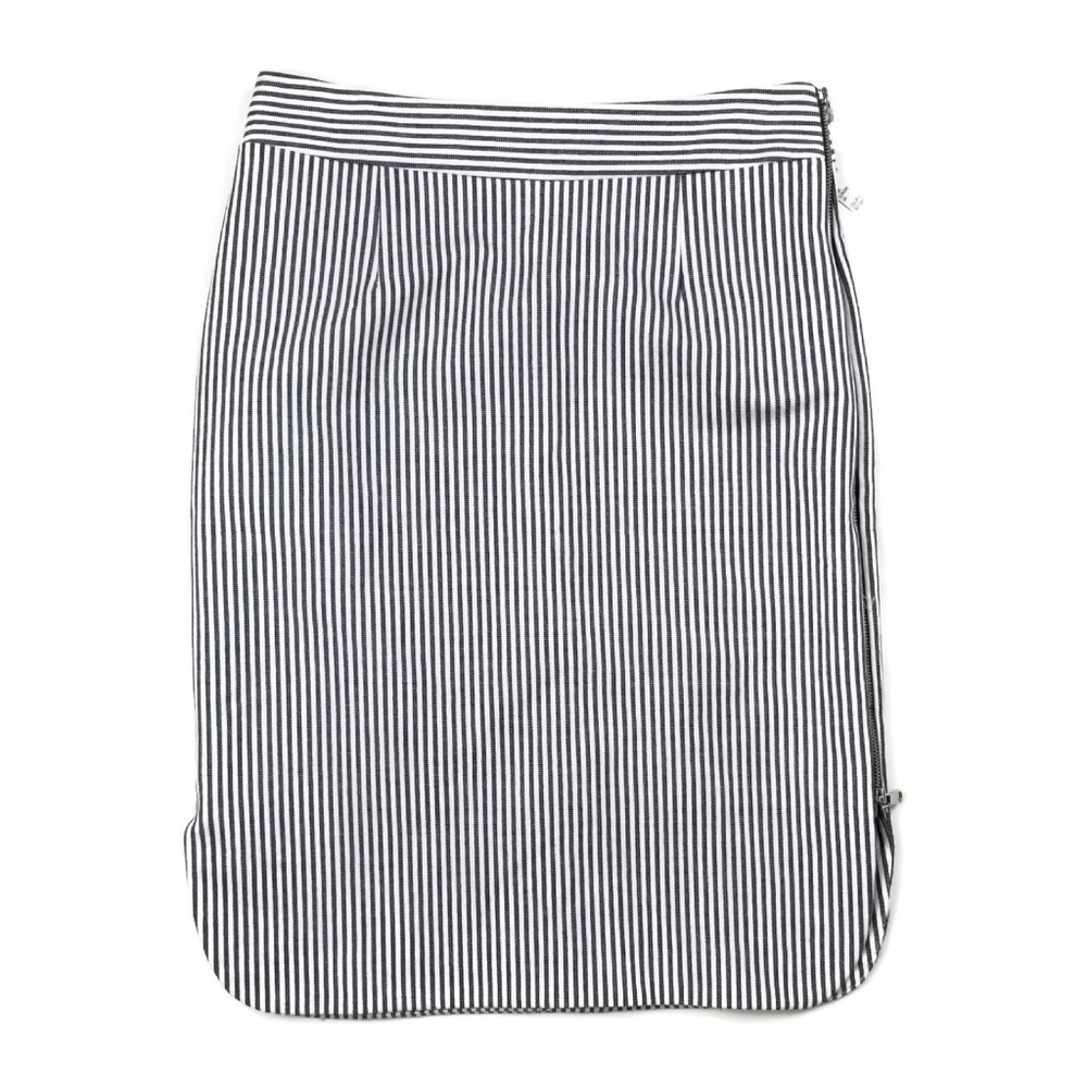 Antonio Melani Striped Pencil Skirt - Nvy/Wht - 2